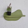 Hanah Home Meh224 Estantería de Pared Verde Claro